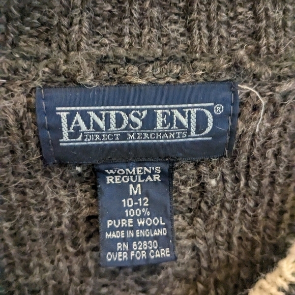 Vintage Lands' End Direct Merchants Vintage Sweater - Picture 2 of 4